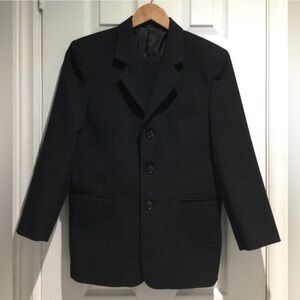 Cigliano Elegant Italian Formal Black Suit